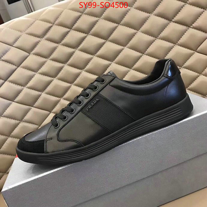 Men shoes-Prada customize the best replica ID: SO4500 $: 99USD