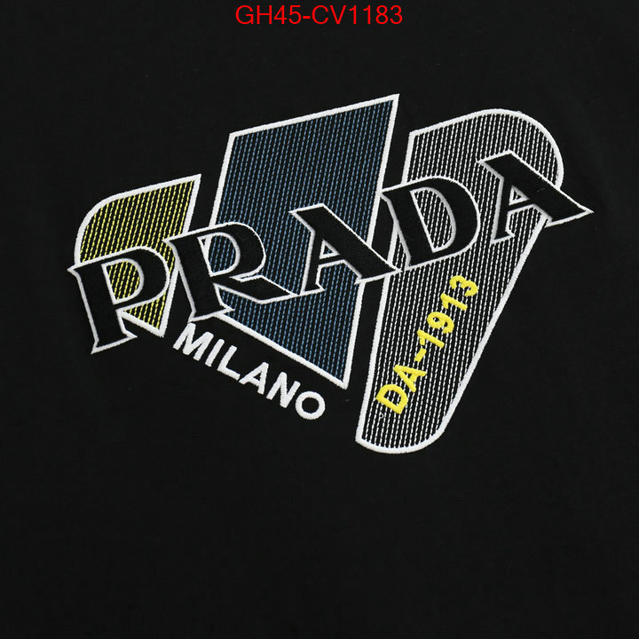 Clothing-Prada where can you buy a replica ID: CV1183 $: 45USD