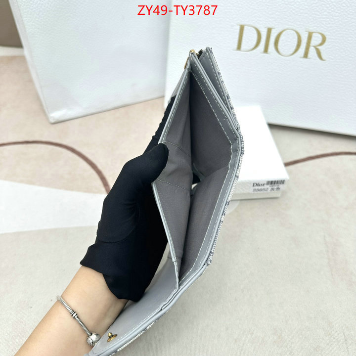 Dior Bags(4A)-Wallet- high quality replica ID: TY3787 $: 49USD