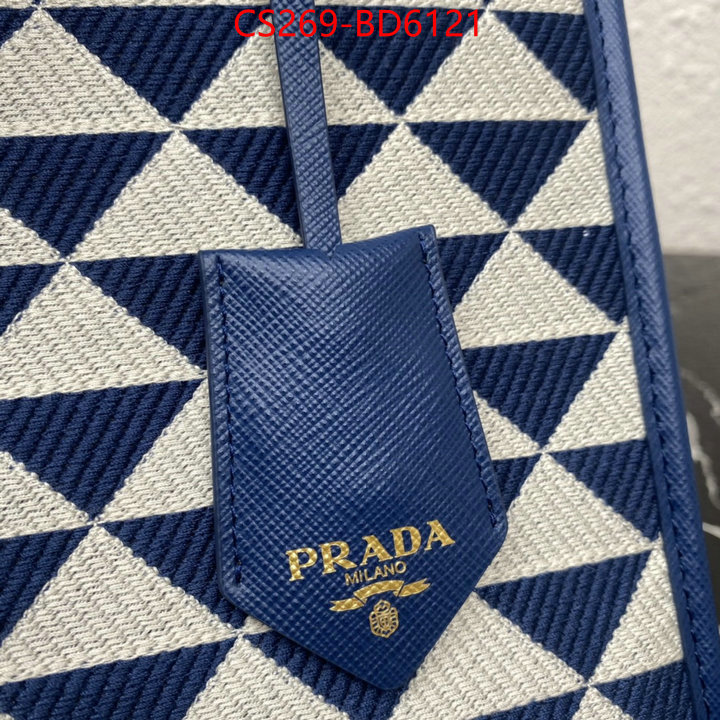 Prada Bags (TOP)-Handbag- what are the best replica ID: BD6121 $: 269USD