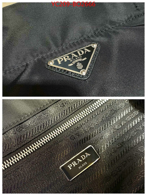 Prada Bags (TOP)-Diagonal- aaaaa replica ID: BO2666 $: 209USD