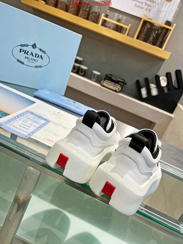 Men shoes-Prada replica 2023 perfect luxury ID: SE6260 $: 119USD