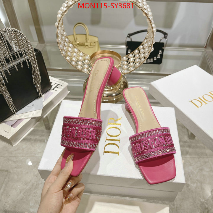 Women Shoes-Dior where should i buy to receive ID: SY3681 $: 115USD