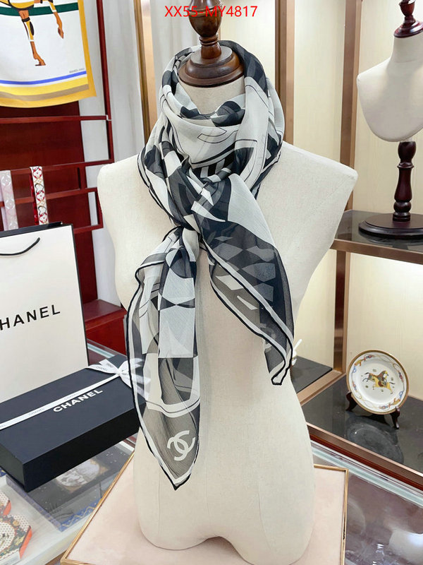 Scarf-Chanel high quality designer replica ID: MY4817 $: 55USD