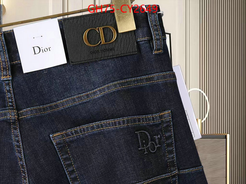 Clothing-Dior replica 1:1 ID: CY2649 $: 75USD