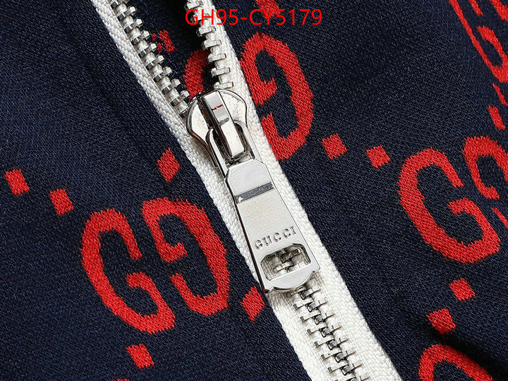 Clothing-Gucci luxury 7 star replica ID: CY5179 $: 95USD