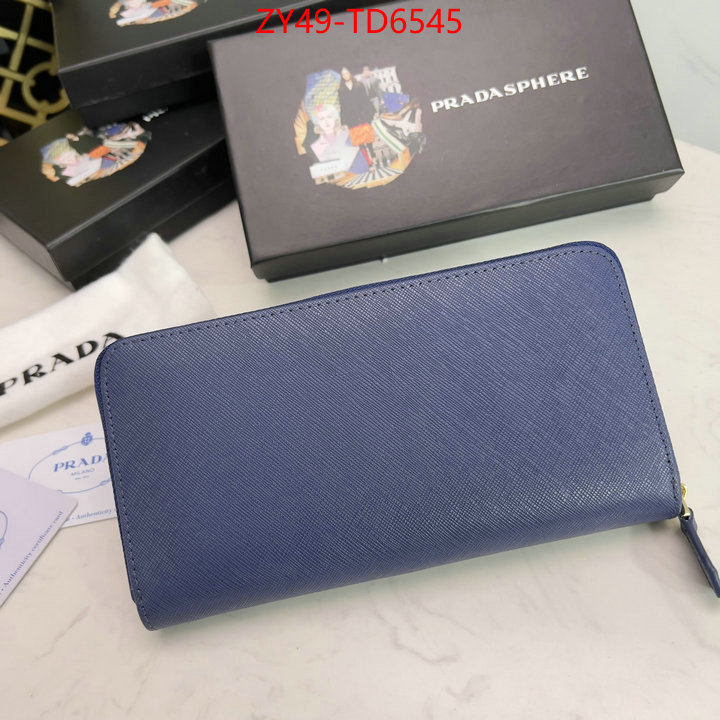 Prada Bags (4A)-Wallet at cheap price ID: TD6545 $: 49USD