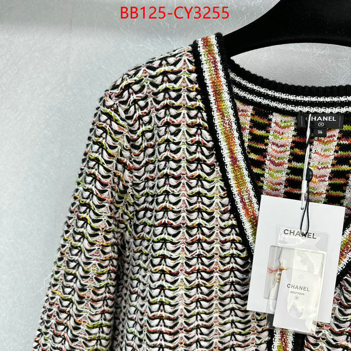 Clothing-Chanel high quality designer ID: CY3255 $: 125USD