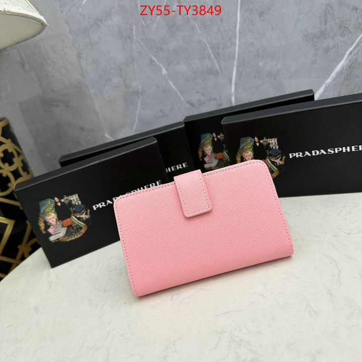 Prada Bags (4A)-Wallet high quality ID: TY3849 $: 55USD