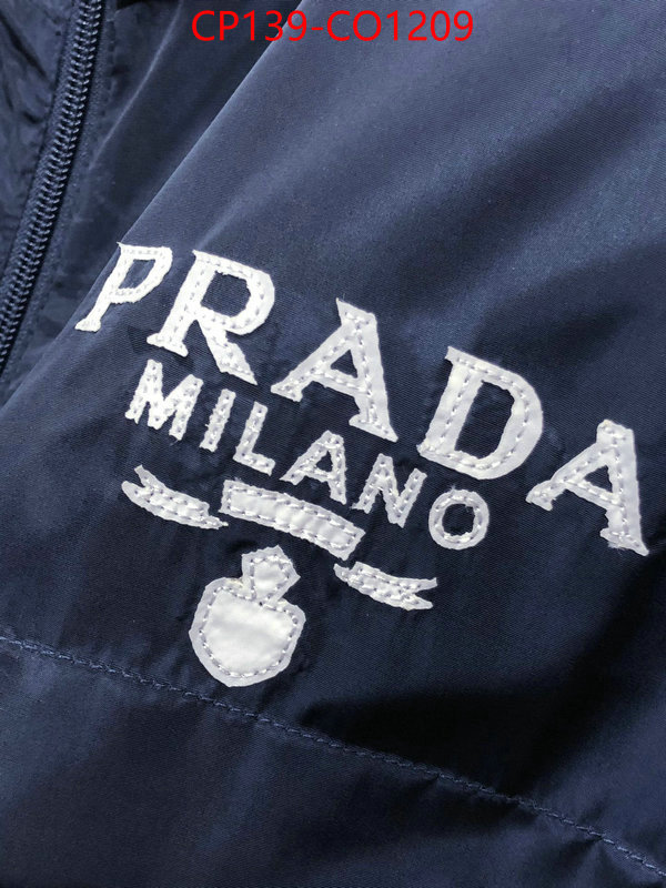 Clothing-Prada mirror copy luxury ID: CO1209 $: 139USD