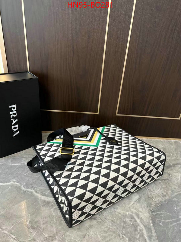 Prada Bags (4A)-Handbag- high quality perfect ID: BO281 $: 95USD