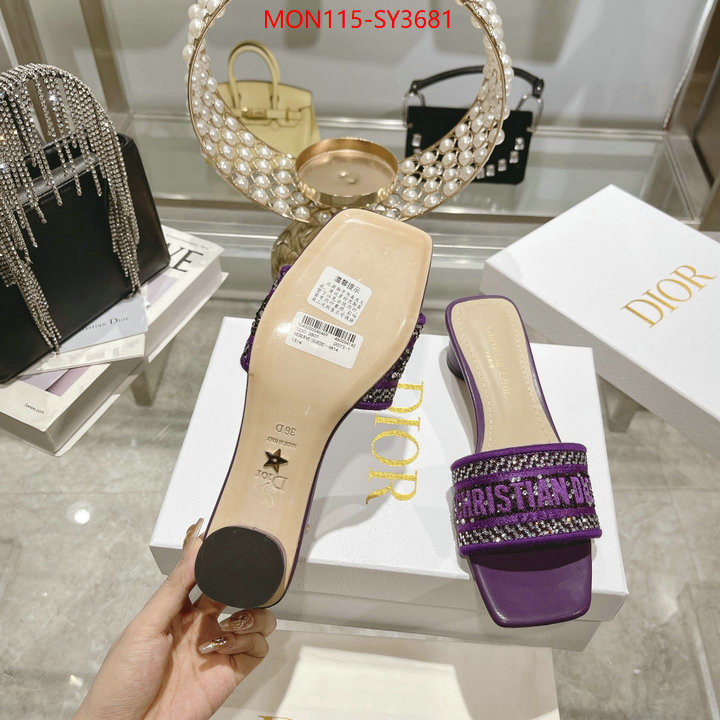 Women Shoes-Dior where should i buy to receive ID: SY3681 $: 115USD