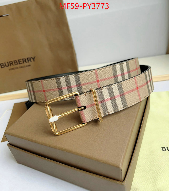 Belts-Burberry how to buy replcia ID: PY3773 $: 59USD