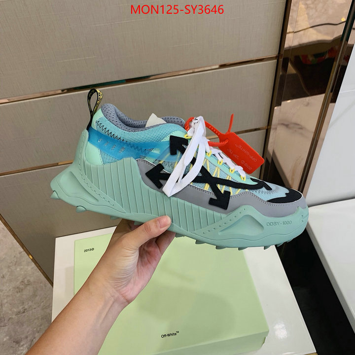 Women Shoes-Offwhite replica us ID: SY3646 $: 125USD