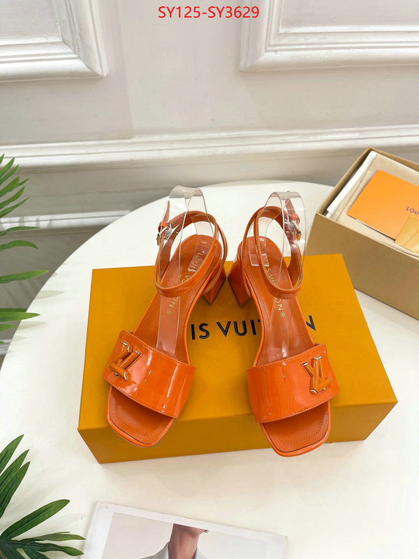 Women Shoes-LV replica sale online ID: SY3629 $: 125USD