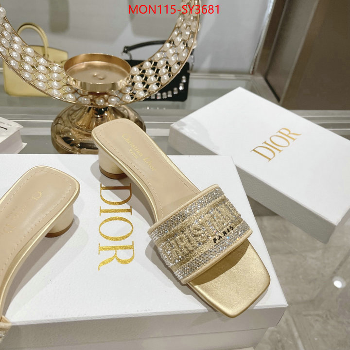 Women Shoes-Dior where should i buy to receive ID: SY3681 $: 115USD