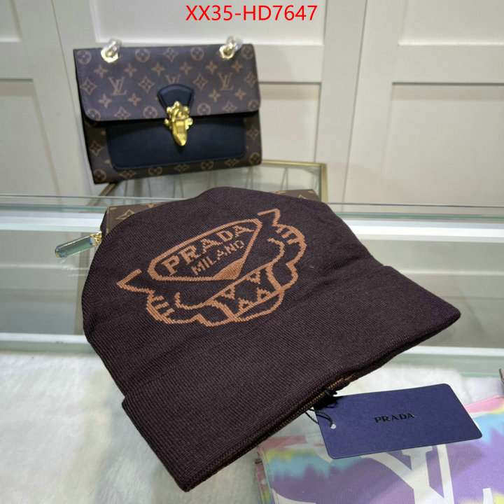 Cap (Hat)-Prada cheap replica designer ID: HD7647 $: 35USD