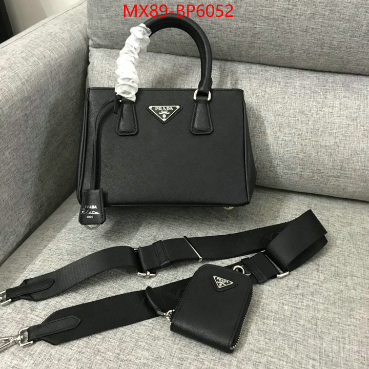 Prada Bags (4A)-Diagonal- how to buy replcia ID: BP6052 $: 89USD