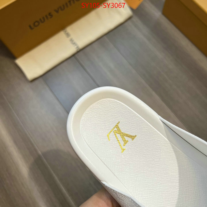 Men Shoes-LV is it illegal to buy dupe ID: SY3067 $: 105USD