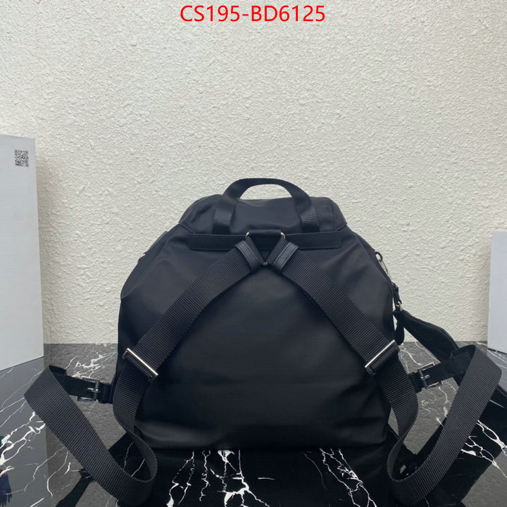 Prada Bags (TOP)-Backpack- high quality online ID: BD6125 $: 195USD