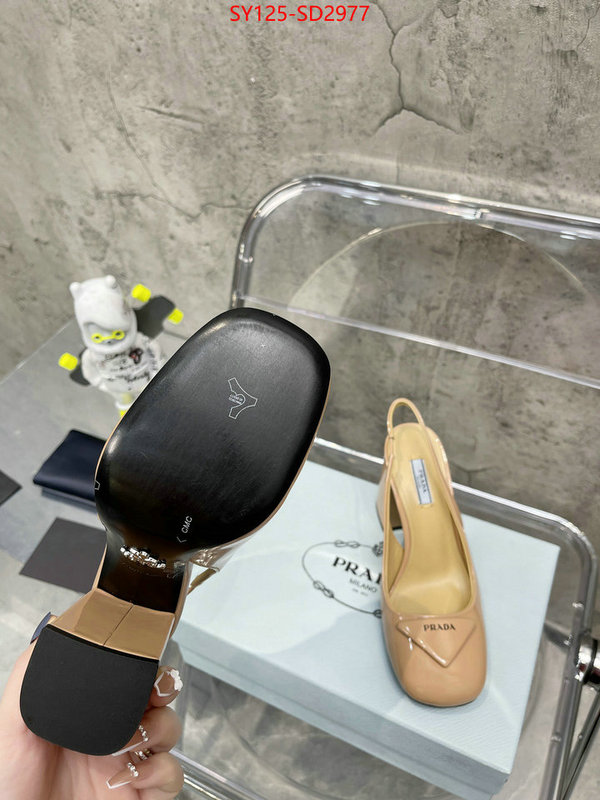 Women Shoes-Prada buy high-quality fake ID: SD2977 $: 125USD