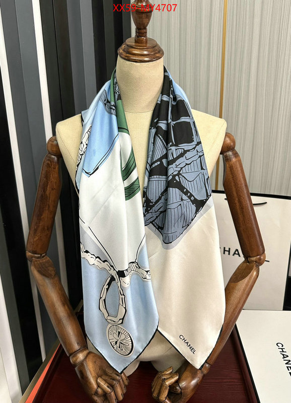 Scarf-Chanel new designer replica ID: MY4707 $: 59USD