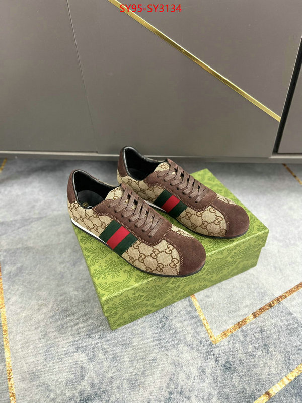 Men Shoes-Gucci what is aaaaa quality ID: SY3134 $: 95USD