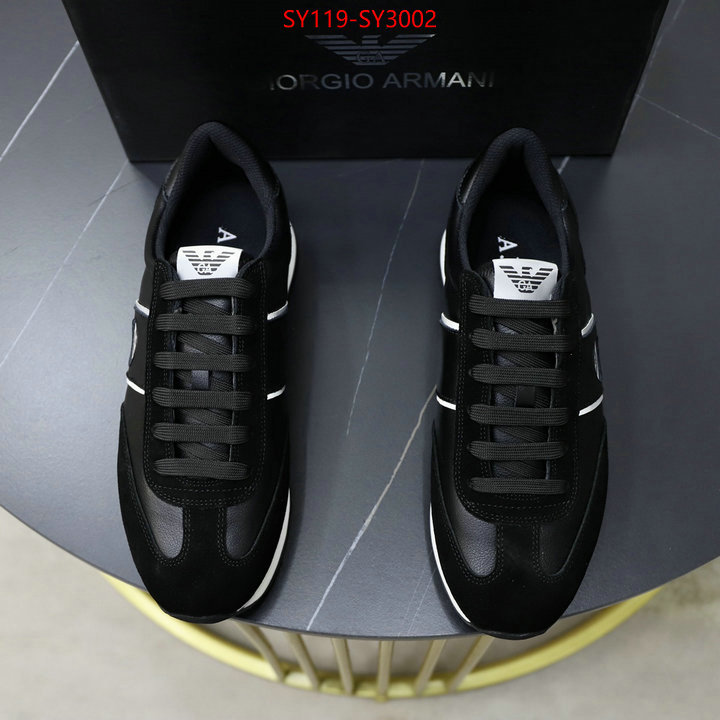 Men shoes-Armani where can i buy the best quality ID: SY3002 $: 119USD