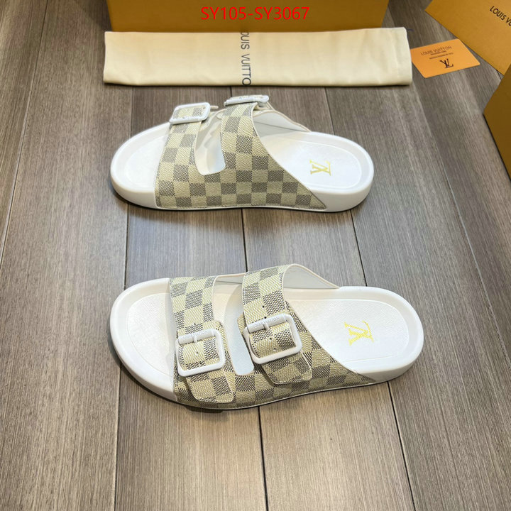 Men Shoes-LV is it illegal to buy dupe ID: SY3067 $: 105USD