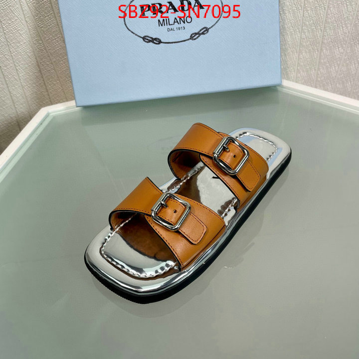 Women Shoes-Prada designer high replica ID: SN7095 $: 92USD