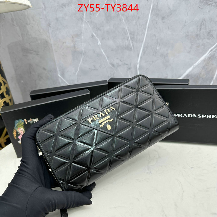 Prada Bags (4A)-Wallet where to buy high quality ID: TY3844 $: 55USD