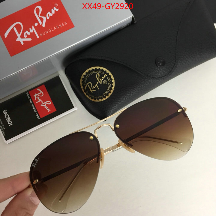 Glasses-RayBan copy ID: GY2920 $: 49USD