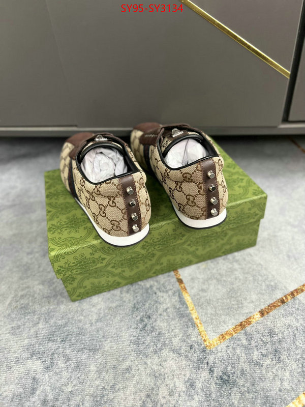 Men Shoes-Gucci what is aaaaa quality ID: SY3134 $: 95USD