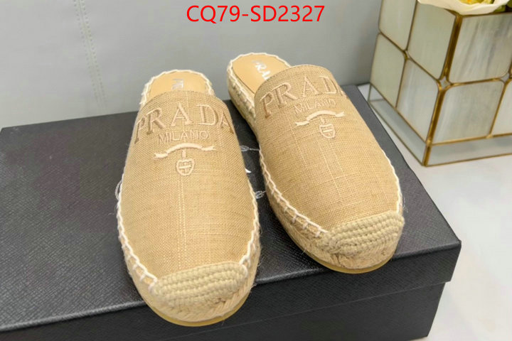 Women Shoes-Prada high quality perfect ID: SD2327 $: 79USD