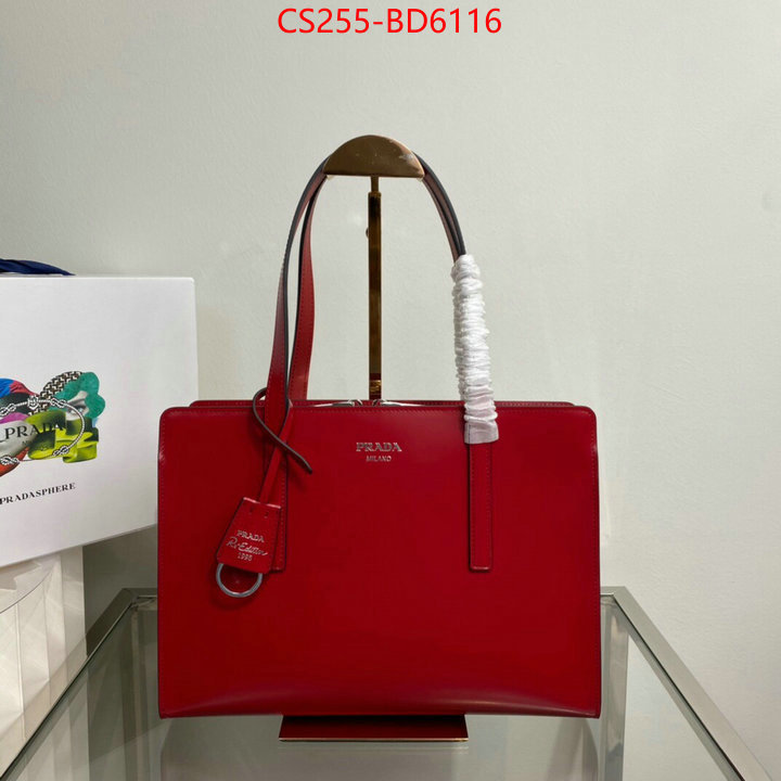 Prada Bags (TOP)-Handbag- best wholesale replica ID: BD6116 $: 255USD