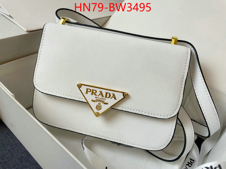 Prada Bags (4A)-Diagonal- luxury fashion replica designers ID: BW3495 $: 79USD