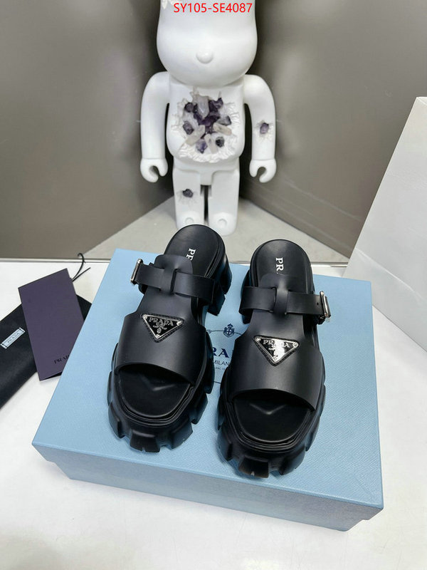 Women Shoes-Prada high quality designer replica ID: SE4087 $: 105USD