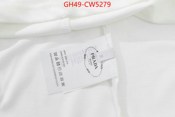 Clothing-Prada where should i buy replica ID: CW5279 $: 49USD