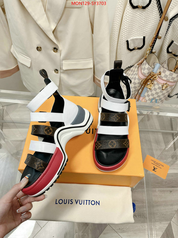 Women Shoes-LV buy 1:1 ID: SY3703 $: 129USD