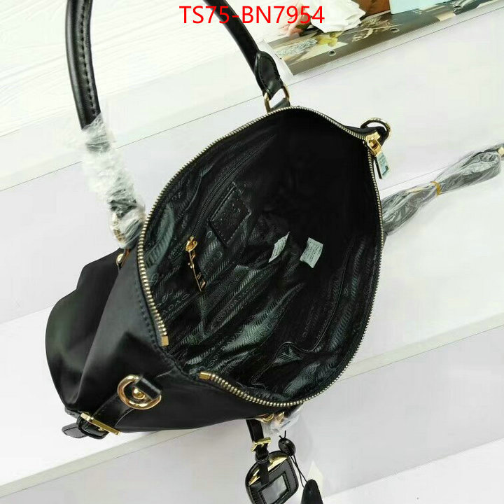 Prada Bags (4A)-Handbag- high quality happy copy ID: BN7954 $: 75USD