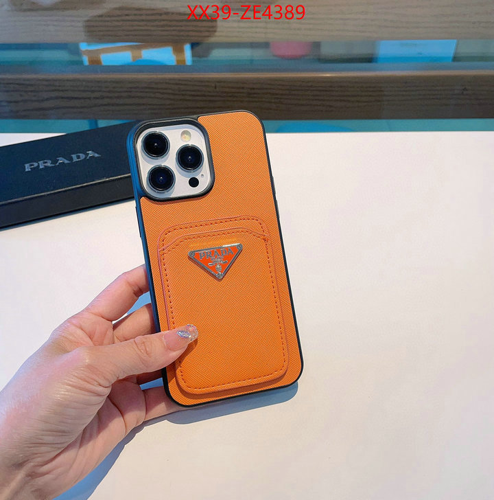 Phone case-Prada shop designer ID: ZE4389 $: 39USD