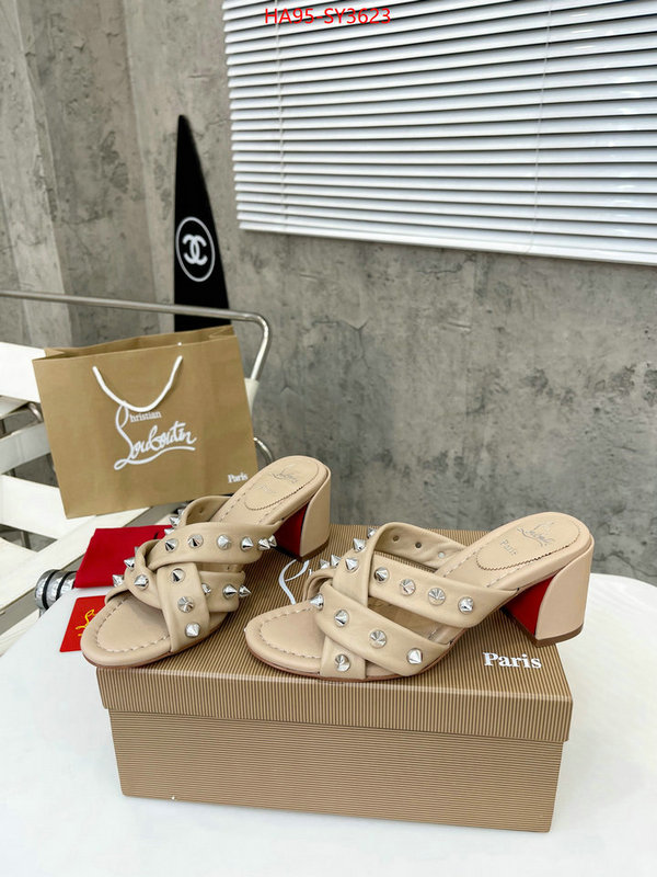 Women Shoes-Christian Louboutin luxury 7 star replica ID: SY3623 $: 95USD