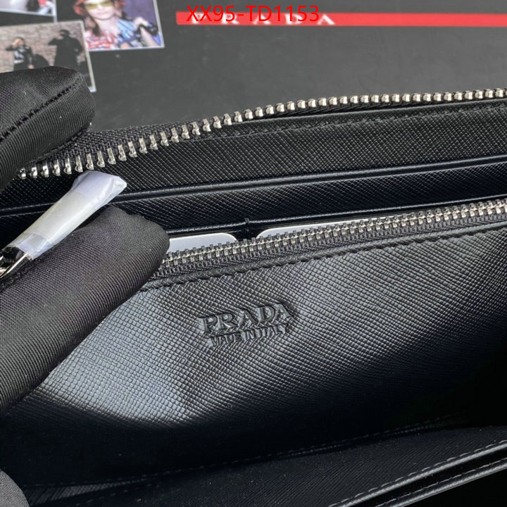 Prada Bags (TOP)-Wallet 2023 aaaaa replica 1st copy ID: TD1153 $: 95USD