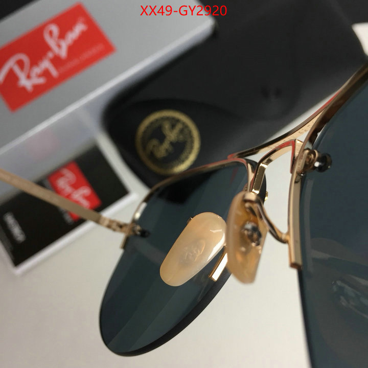 Glasses-RayBan copy ID: GY2920 $: 49USD