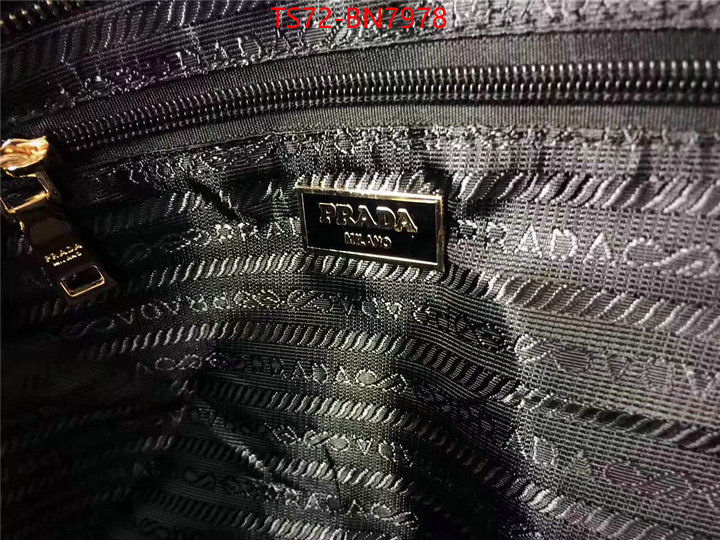 Prada Bags (4A)-Handbag- where could you find a great quality designer ID: BN7978 $: 72USD