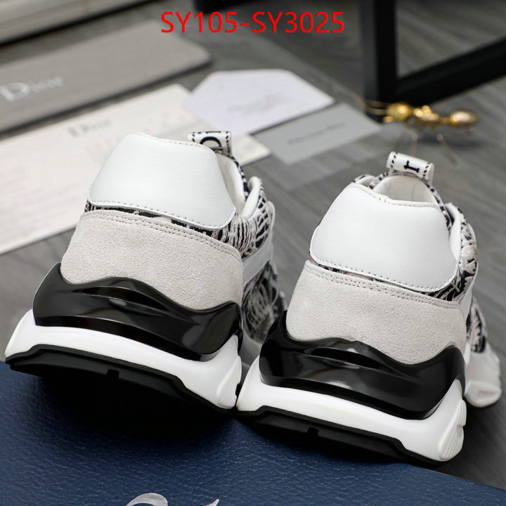 Men shoes-Dior perfect quality ID: SY3025 $: 105USD