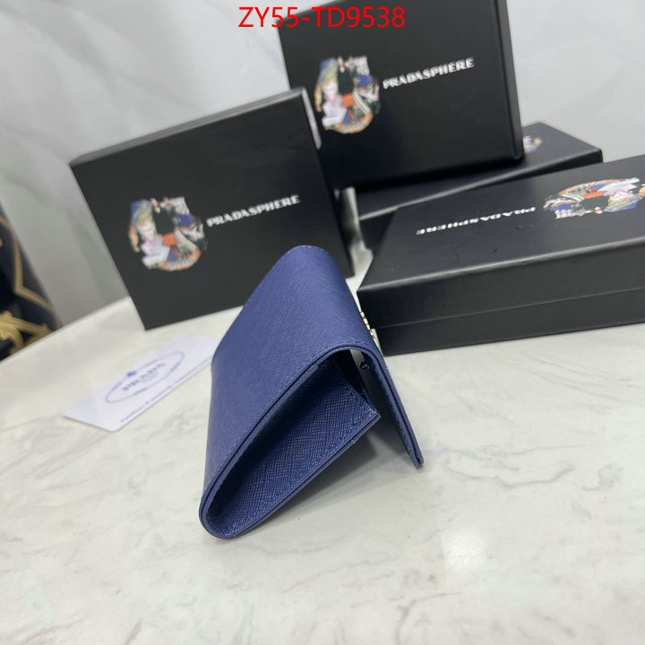 Prada Bags (4A)-Wallet first copy ID: TD9538 $: 55USD