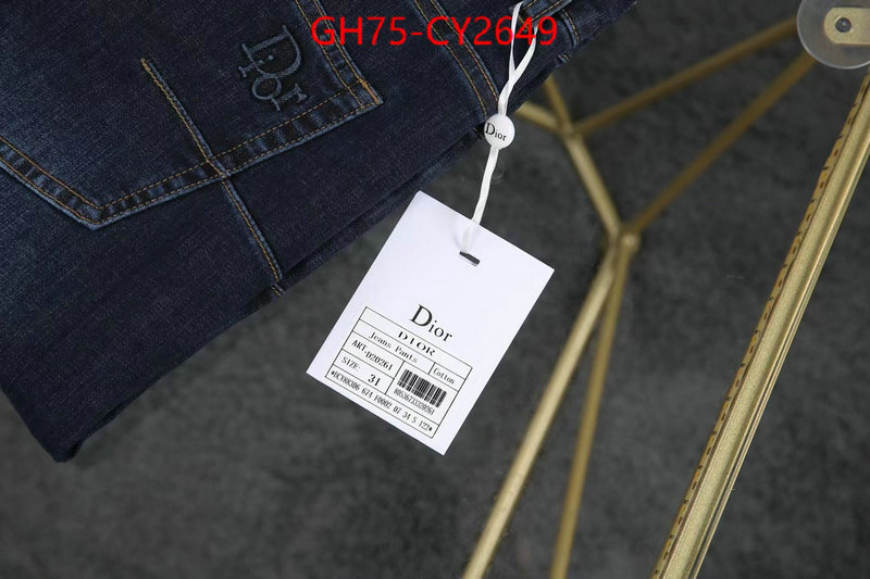 Clothing-Dior replica 1:1 ID: CY2649 $: 75USD