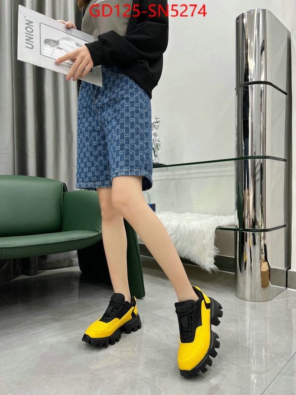 Men shoes-Prada shop designer ID: SN5274 $: 125USD