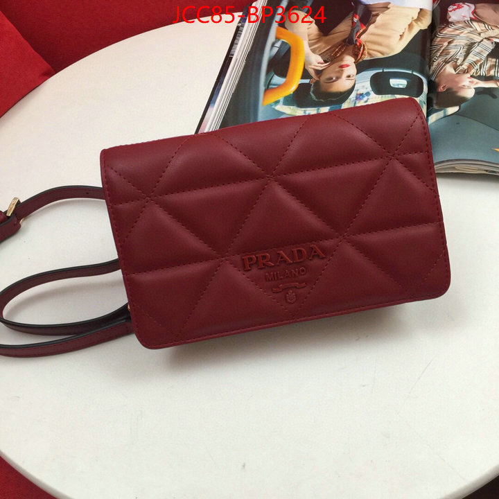 Prada Bags (4A)-Diagonal- what's the best place to buy replica ID: BP3624 $: 85USD